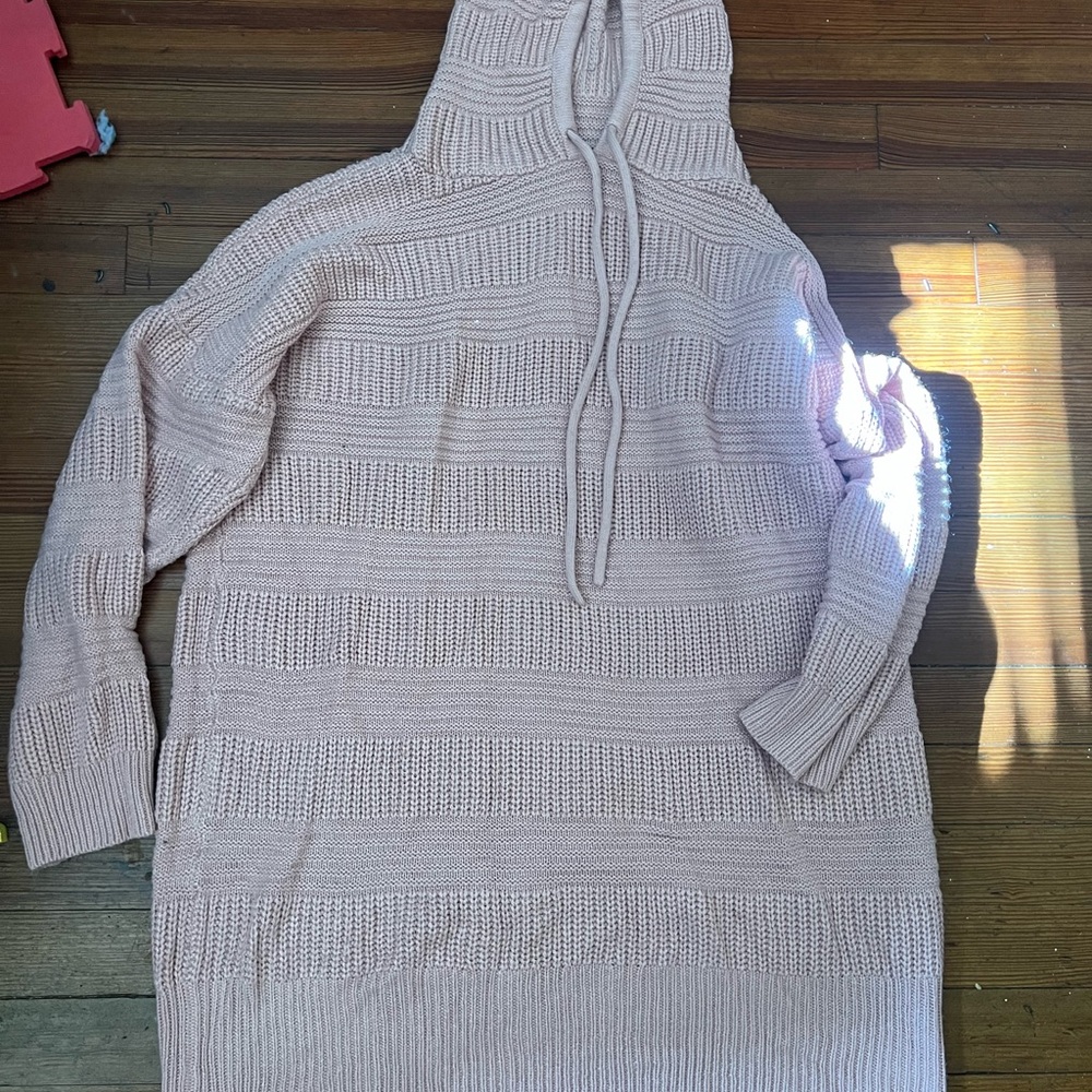 Cozy Knit Hooded Sweater